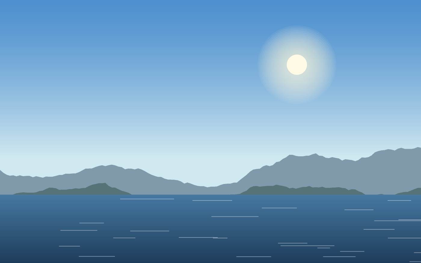 Landschaftsillustration