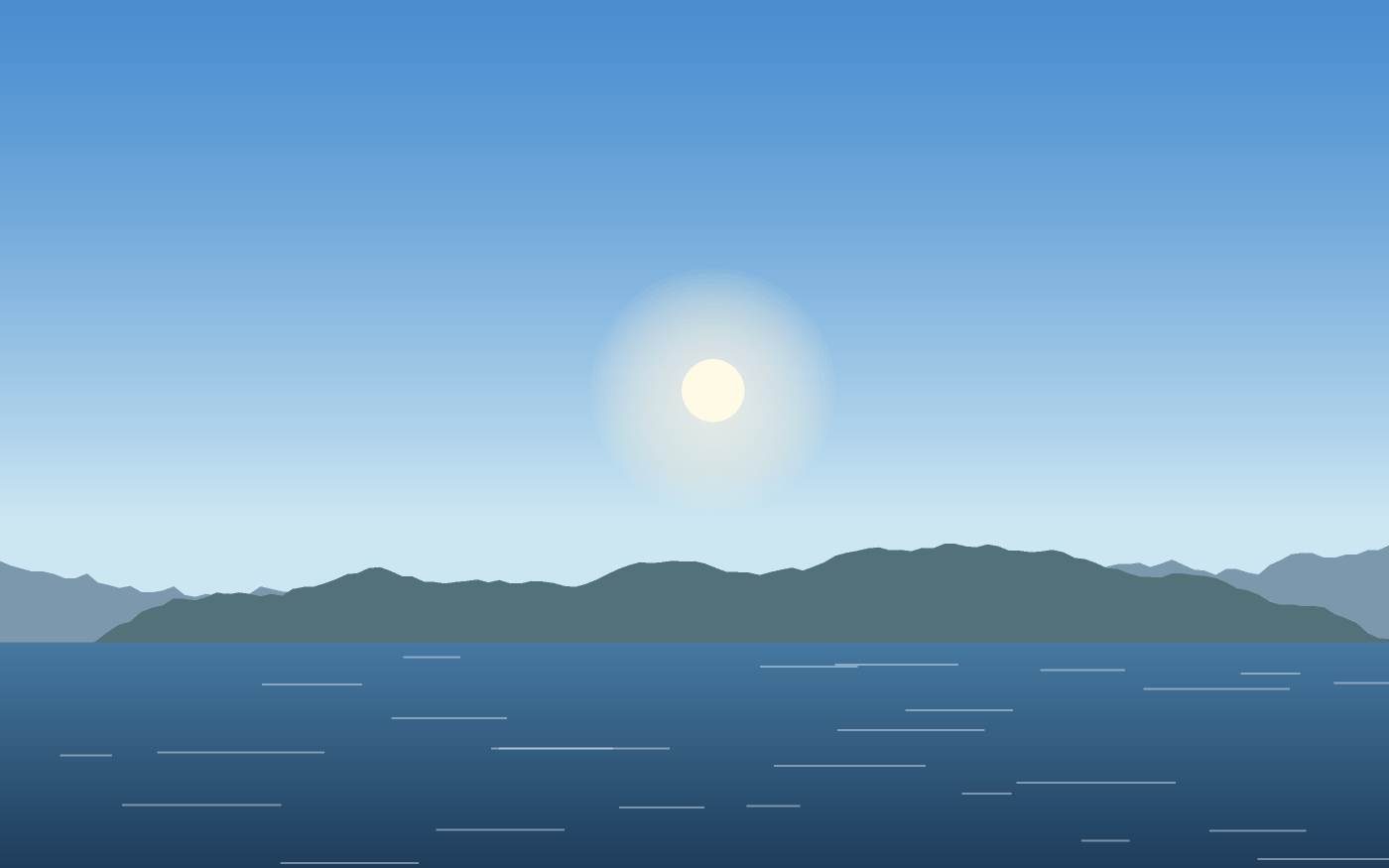 Landschaftsillustration
