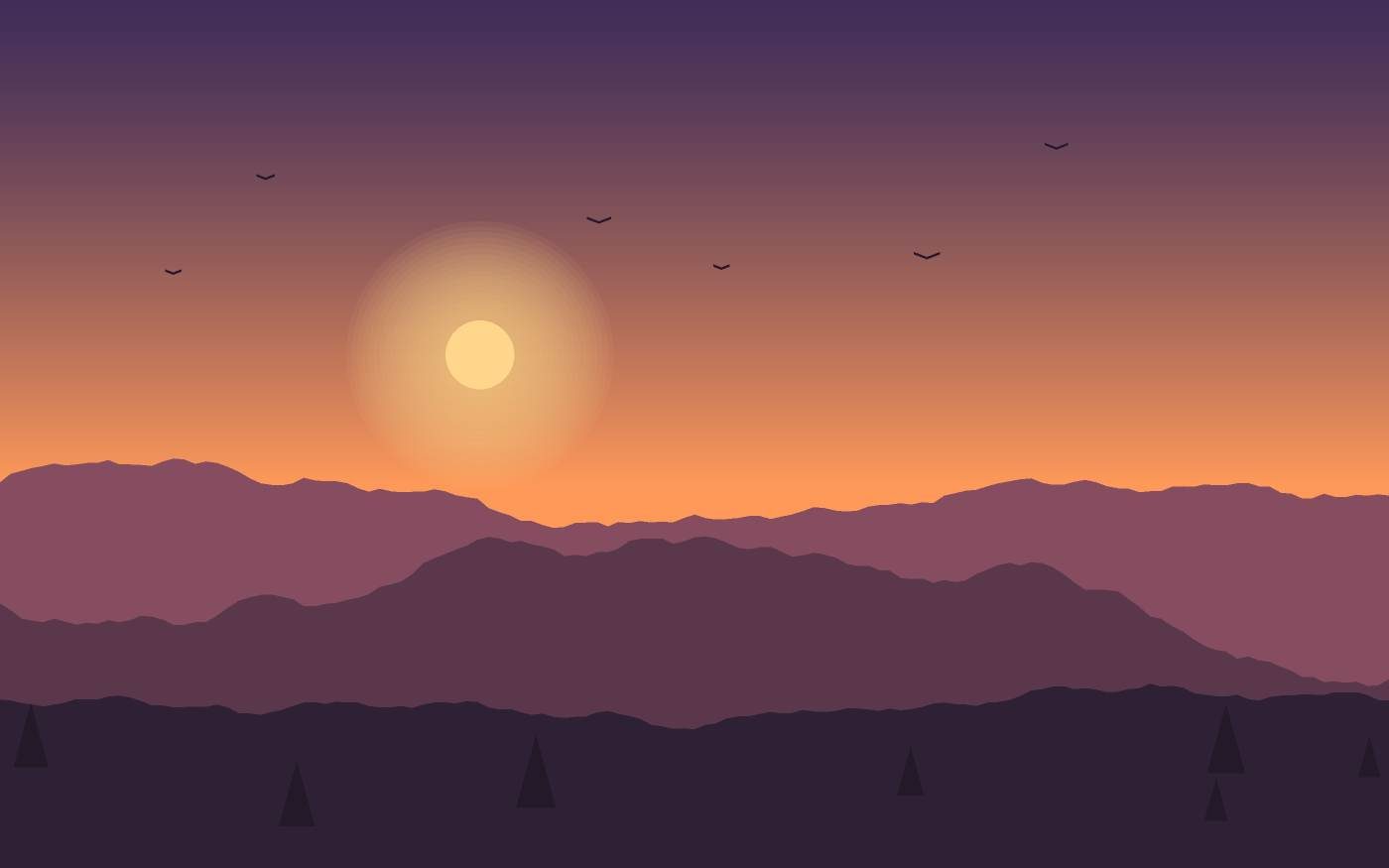 Landskabsillustration