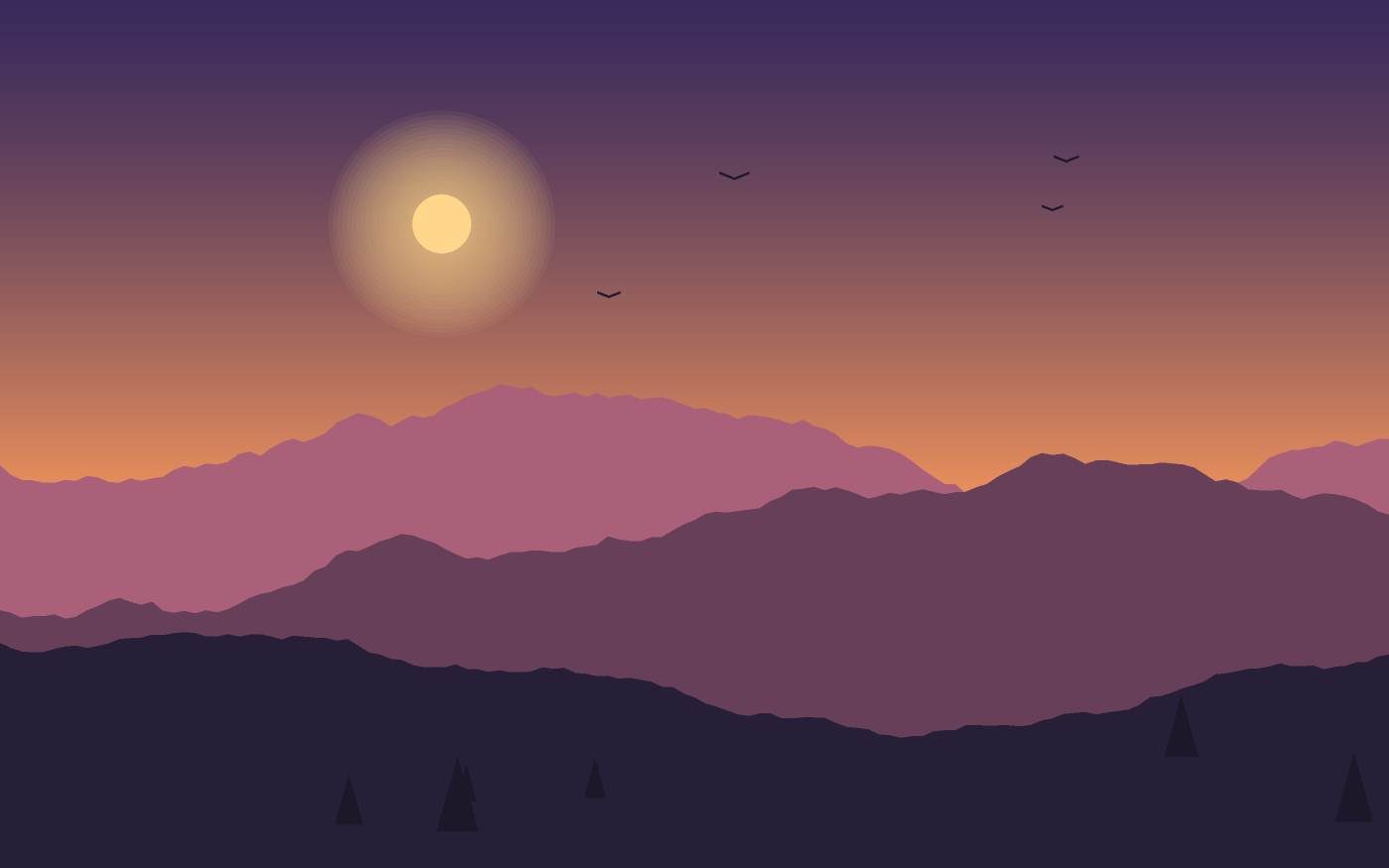 Landskabsillustration