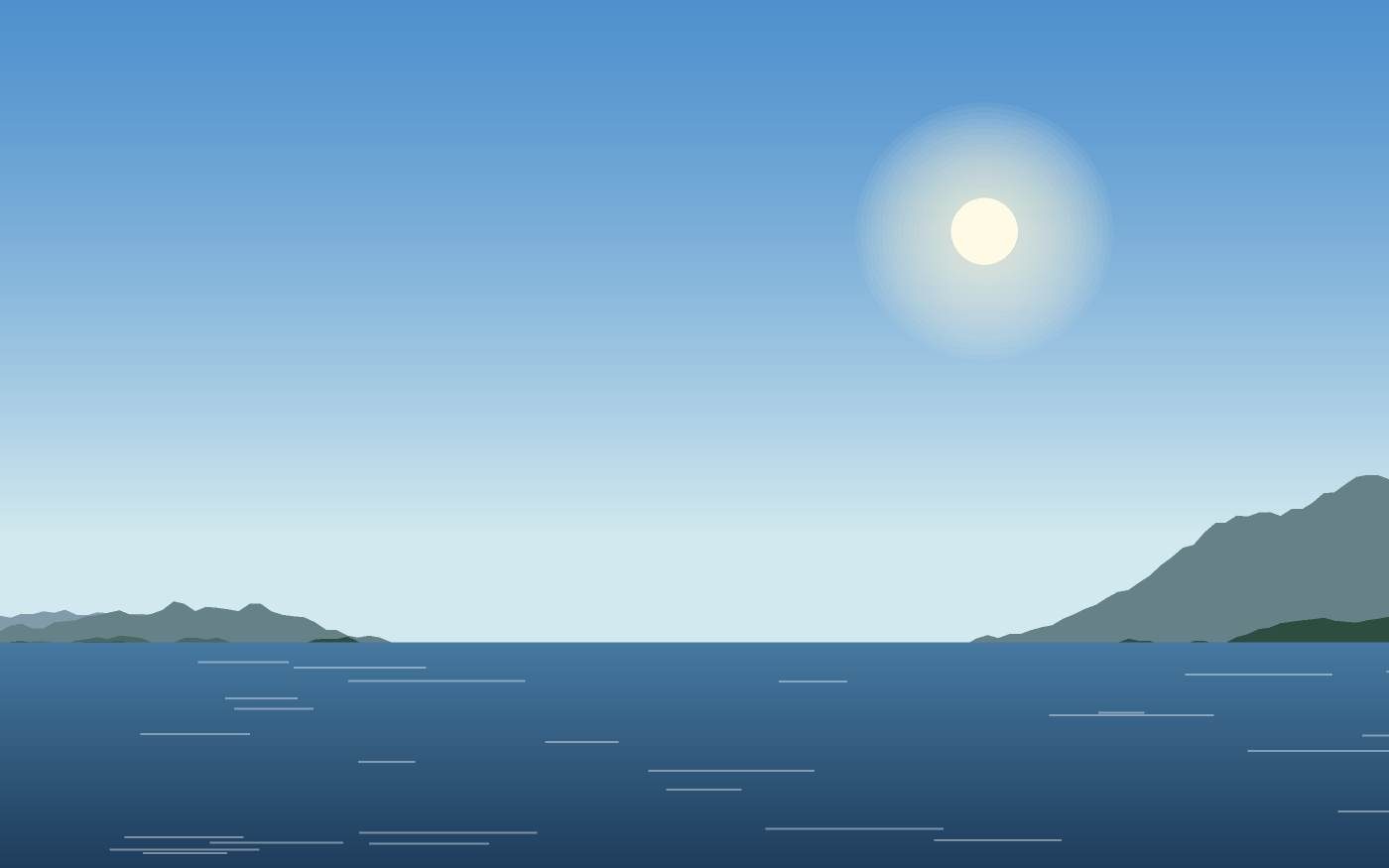 Ilustración de un paisaje