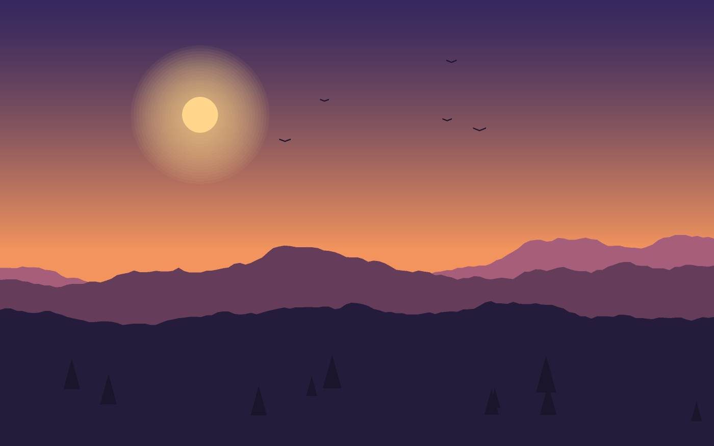 Illustration de paysage