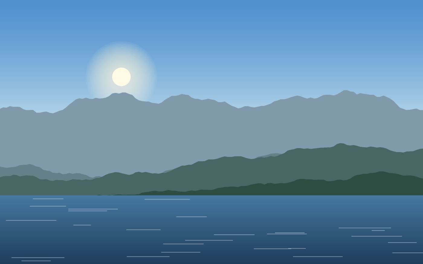 Ilustracja krajobrazu