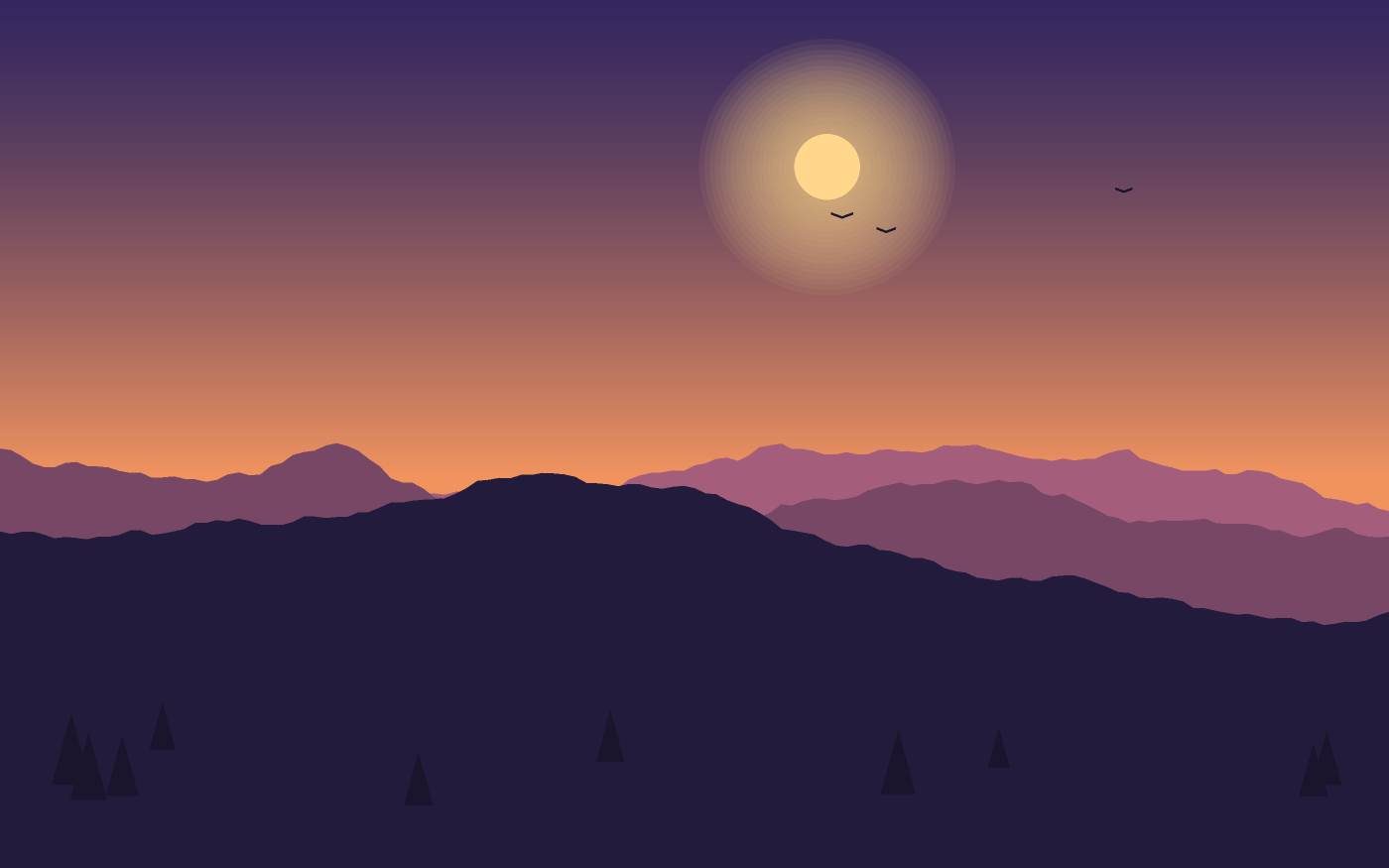 Landskapsillustration