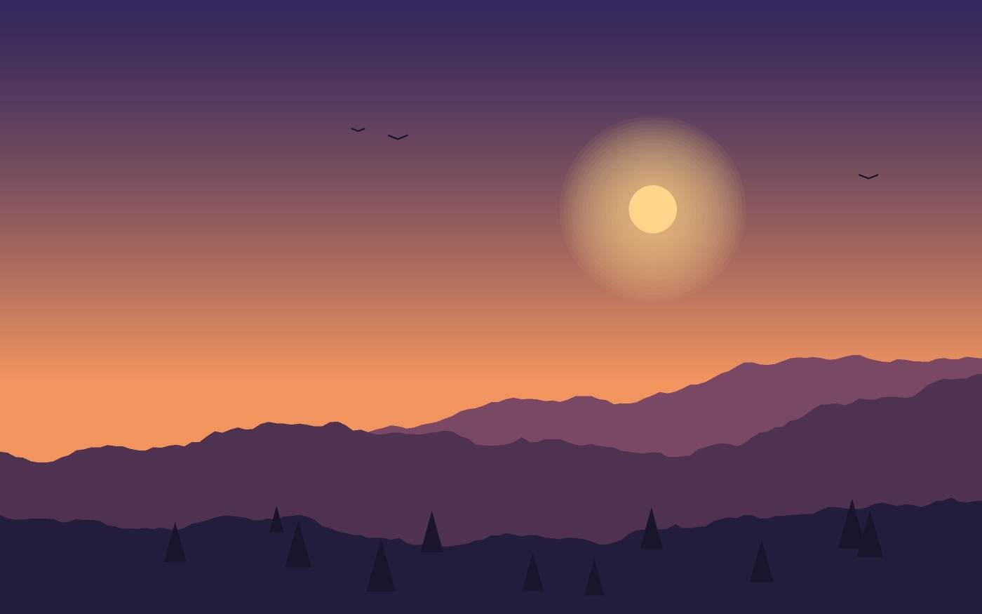 Landscape illustration
