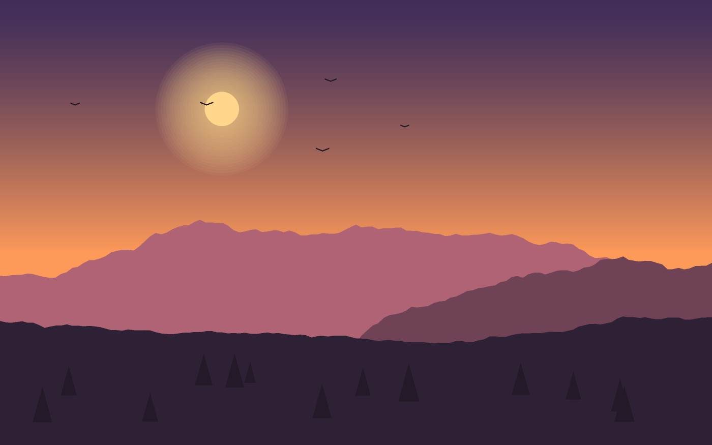 Landscape illustration